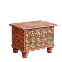Load image into Gallery viewer, Pink Wooden Chest
