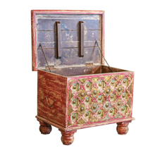 Load image into Gallery viewer, Pink Wooden Chest
