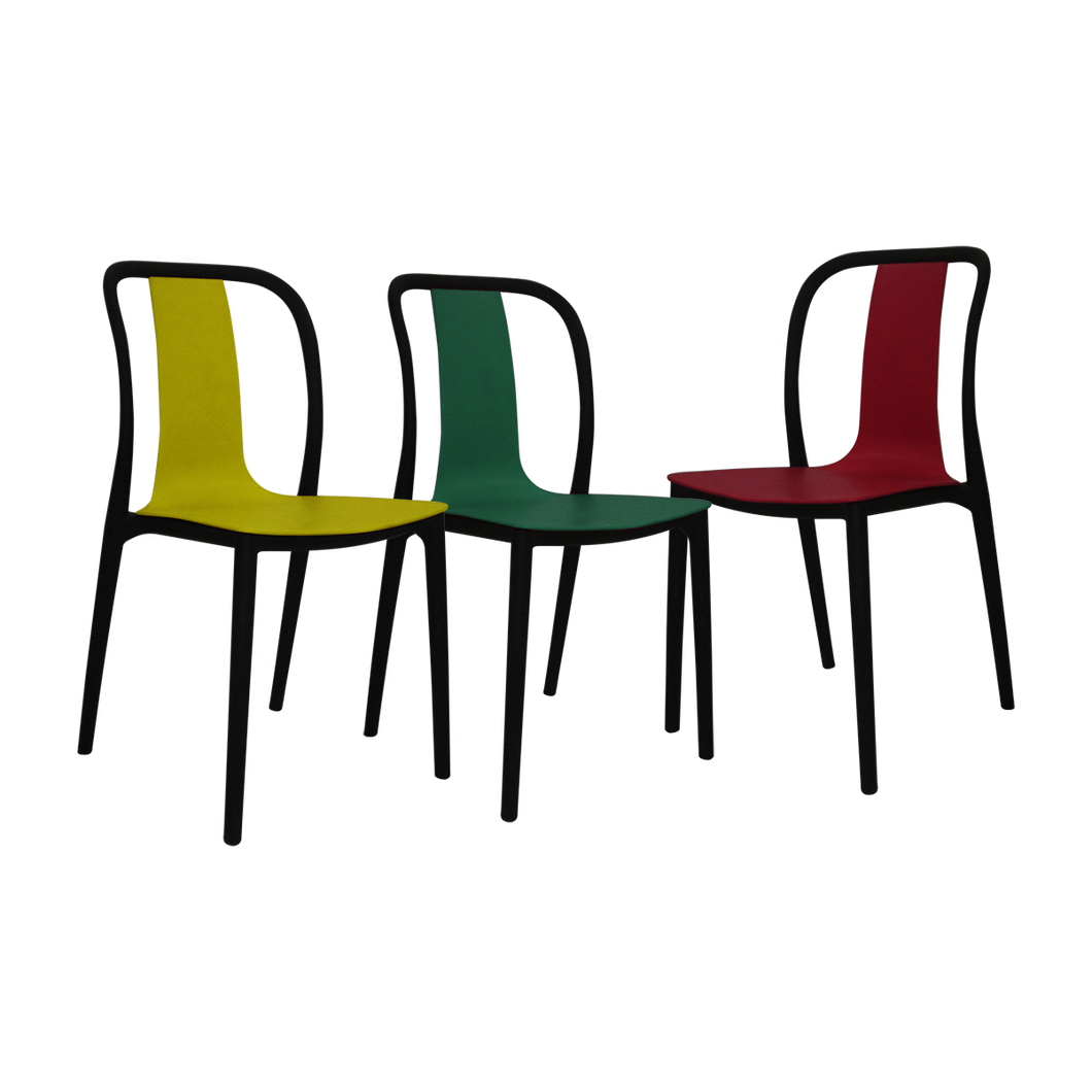 Multi Colour Fiber Chairs