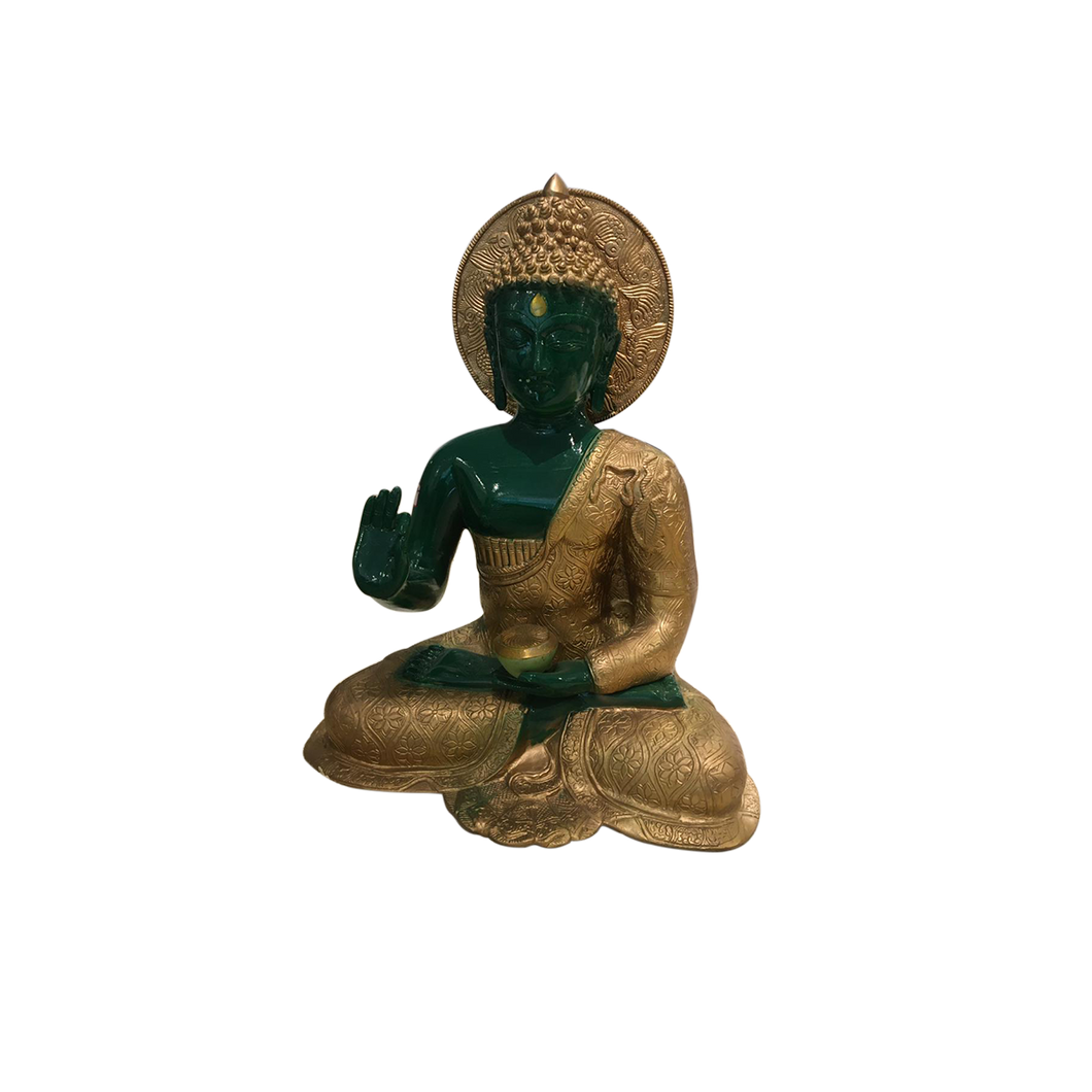 Green-Gold Buddha