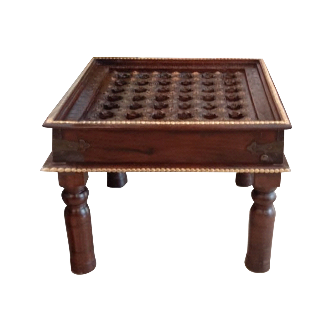 Wooden Checked Table